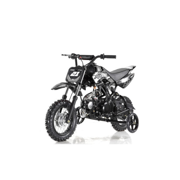 Apollo 70cc Kids Dirt Bike with Training Wheels