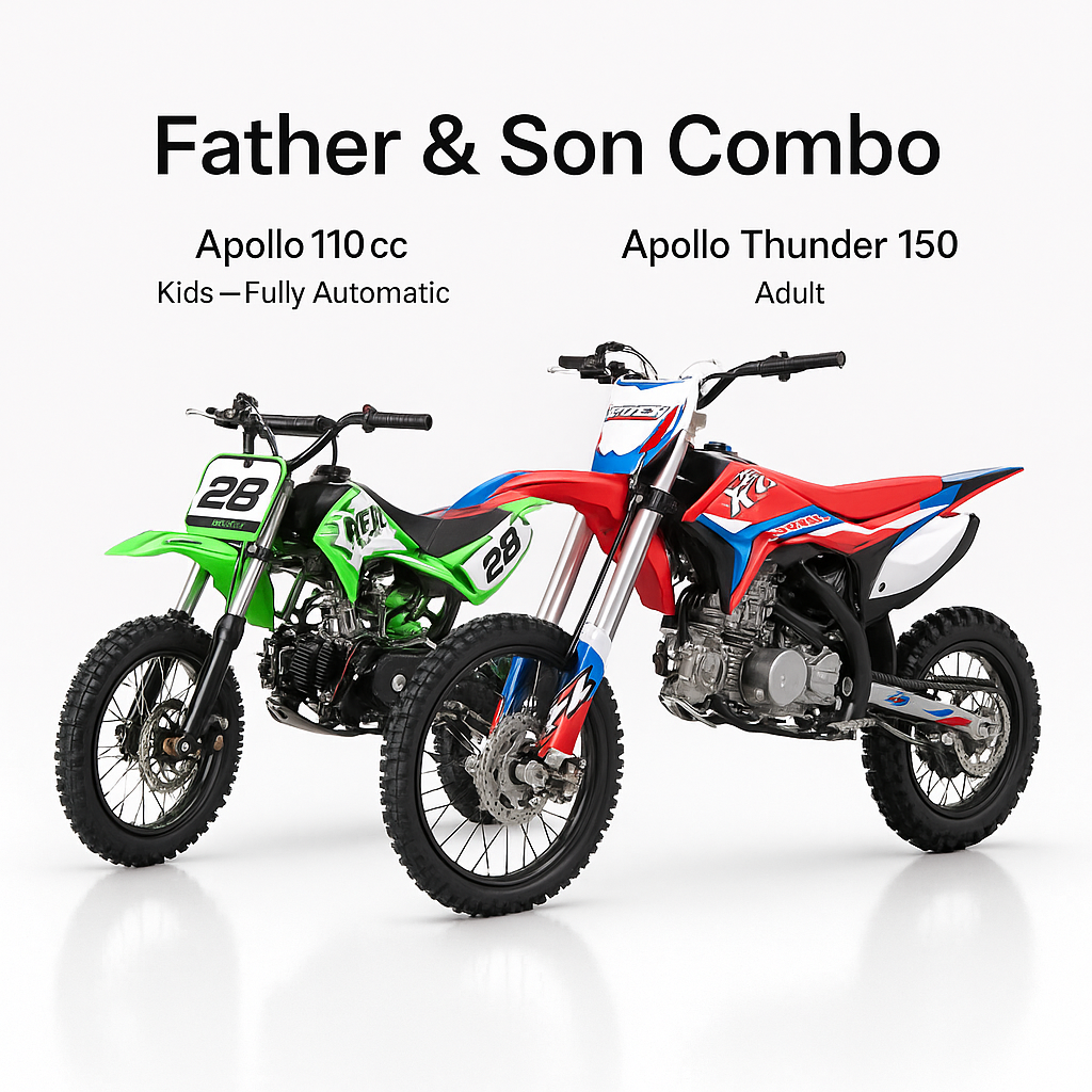 Father & Son Dirt Bike Combo